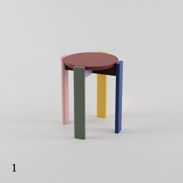 Simon Says Multi-Colour Stool