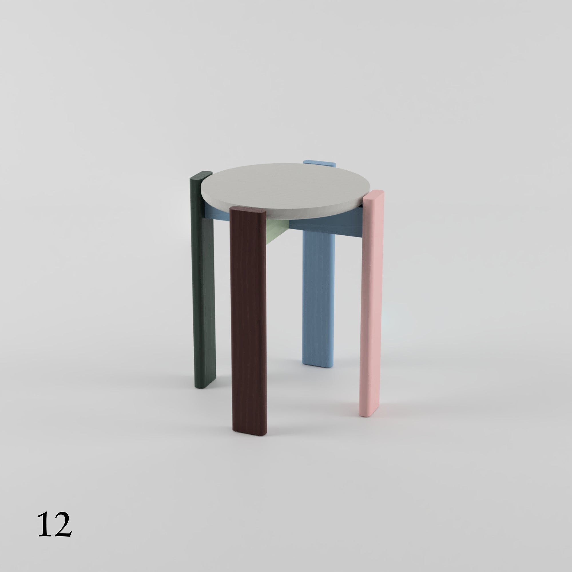 Simon Says Multi-Colour Stool