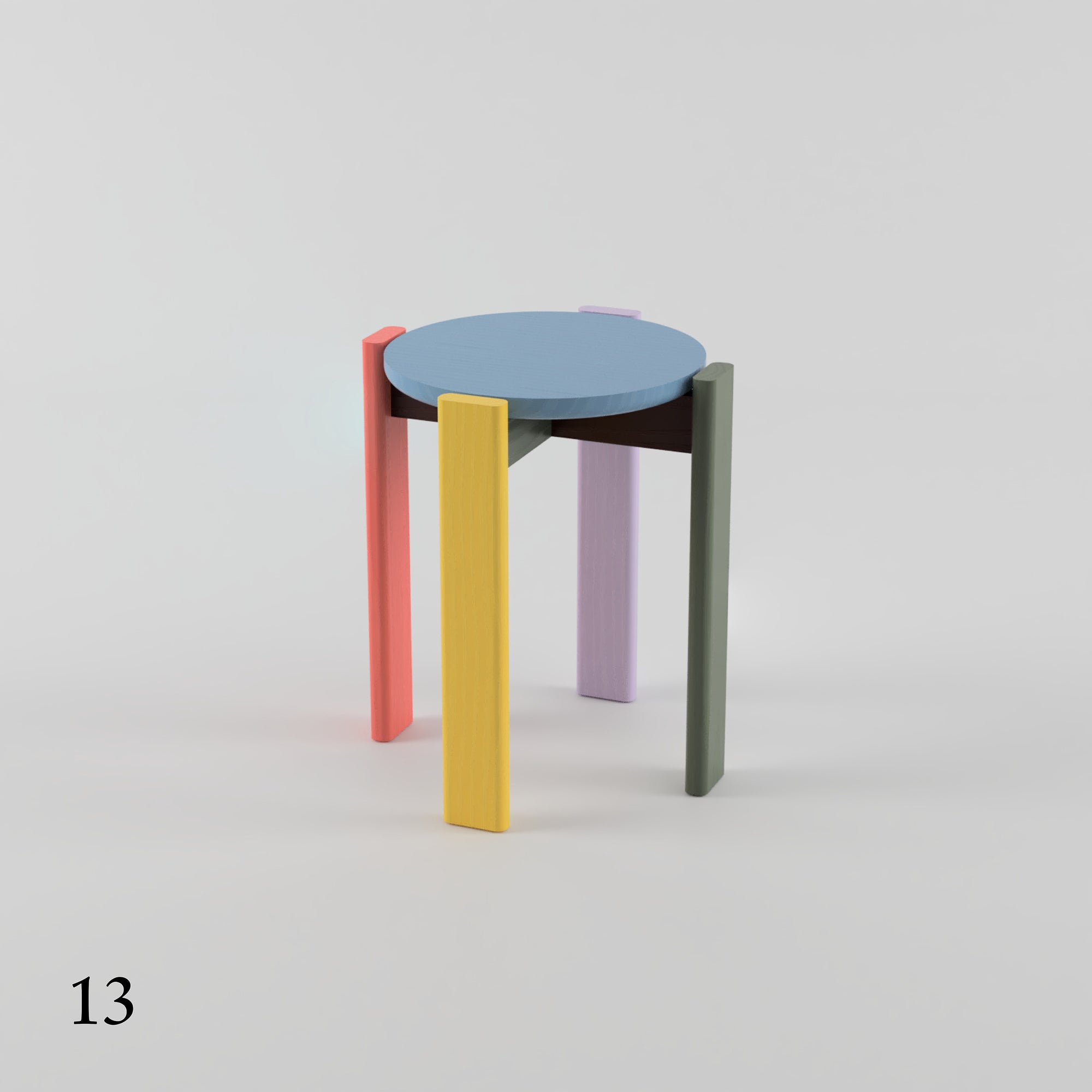 Simon Says Multi-Colour Stool