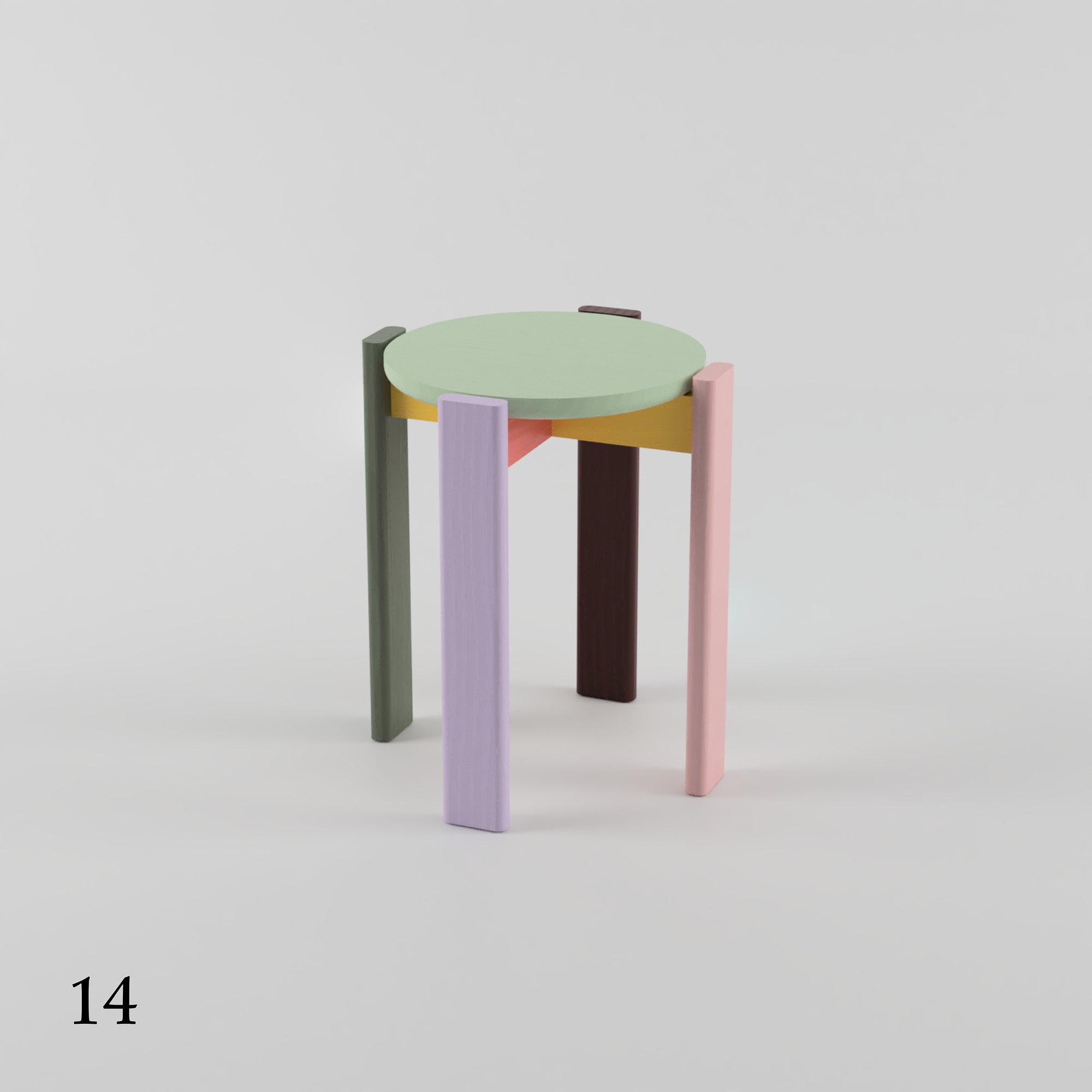 Simon Says Multi-Colour Stool