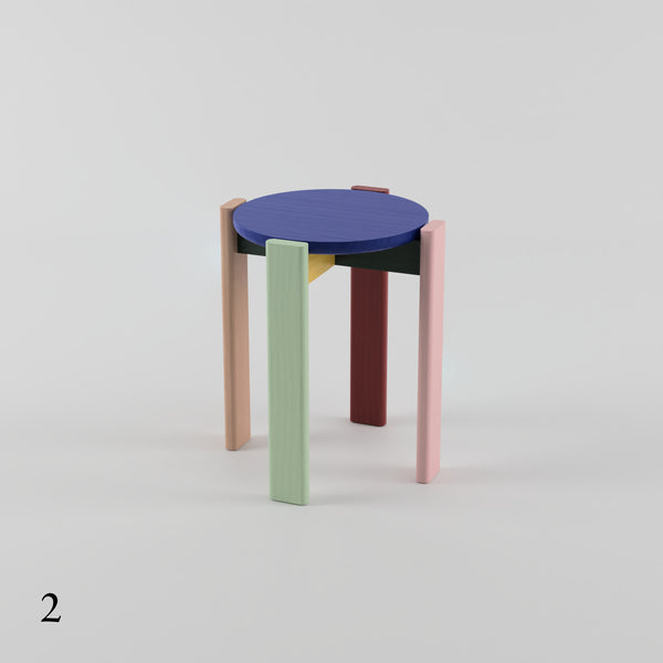 Simon Says Multi-Colour Stool