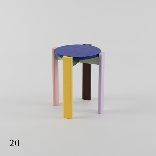 Simon Says Multi-Colour Stool