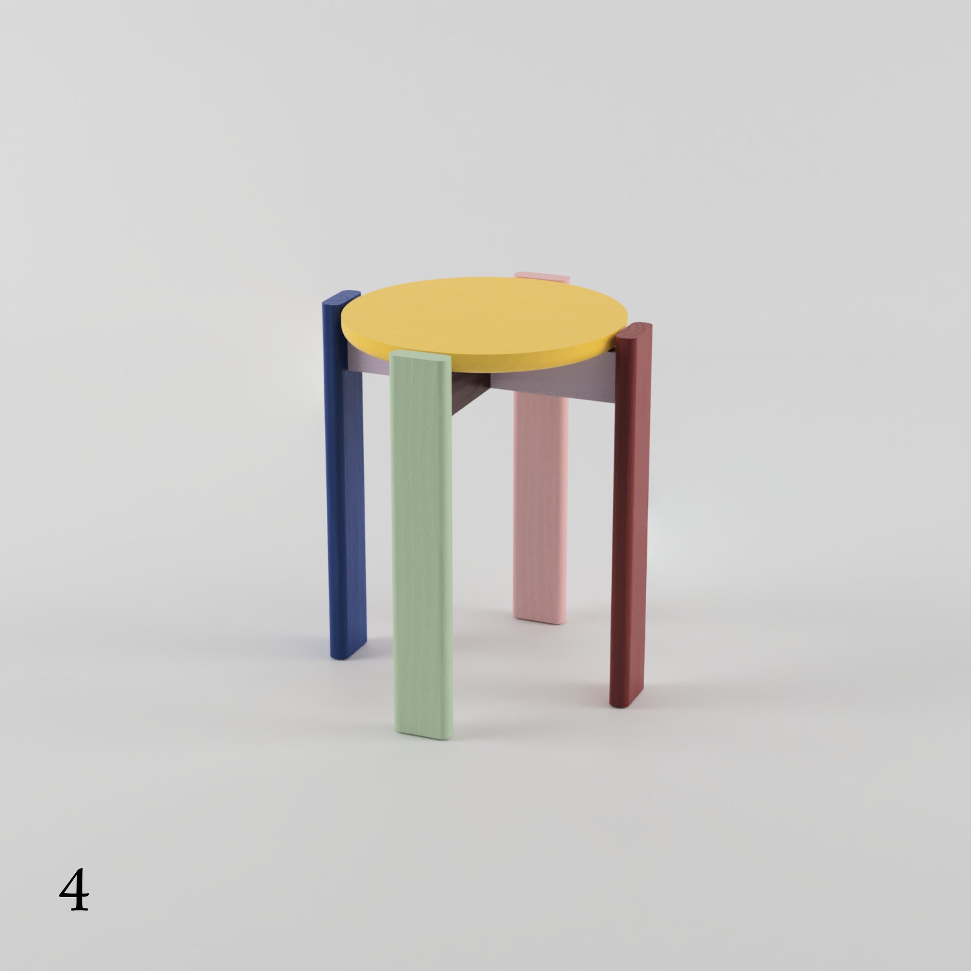 Simon Says Multi-Colour Stool