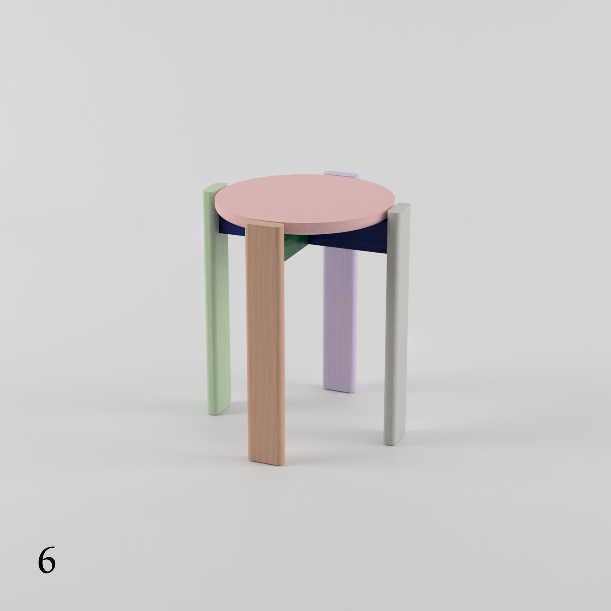 Simon Says Multi-Colour Stool