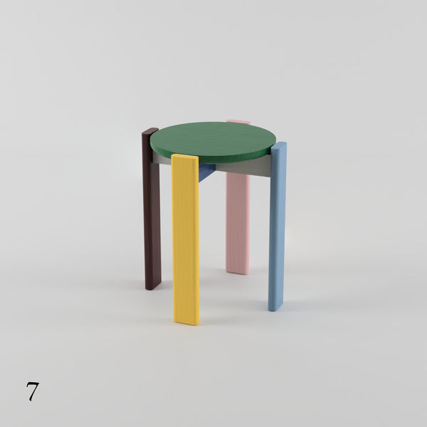 Simon Says Multi-Colour Stool