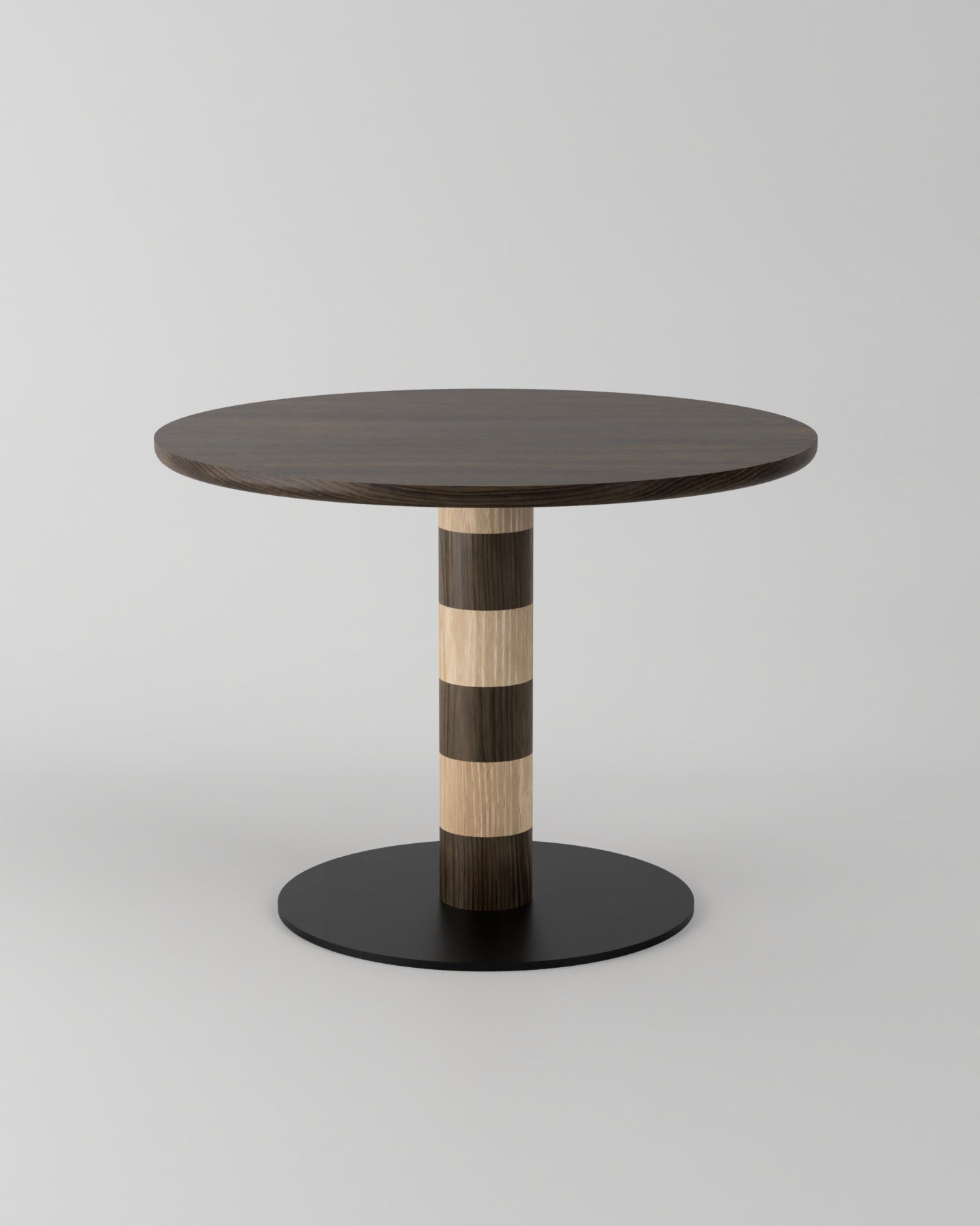 WAMA Pedestal Striped Table