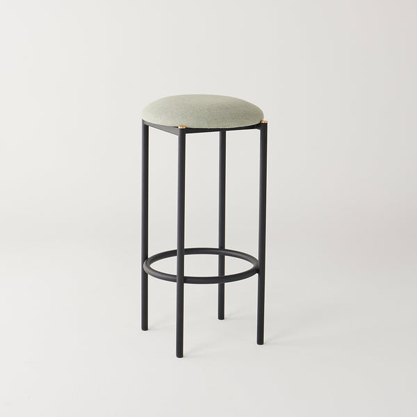 Volta High Stool Upholstered