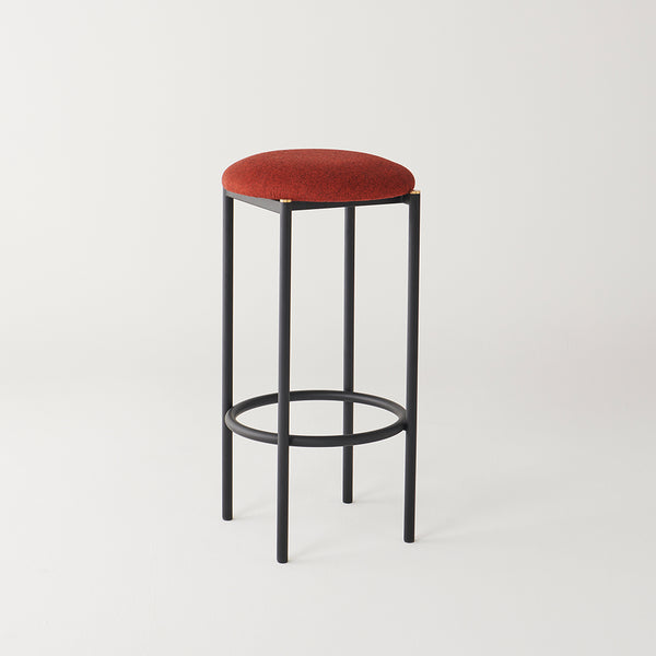 Volta High Stool Upholstered