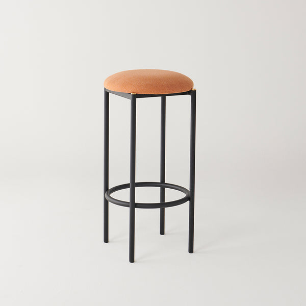 Volta High Stool Upholstered