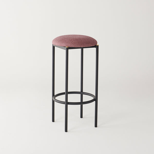 Volta High Stool Upholstered