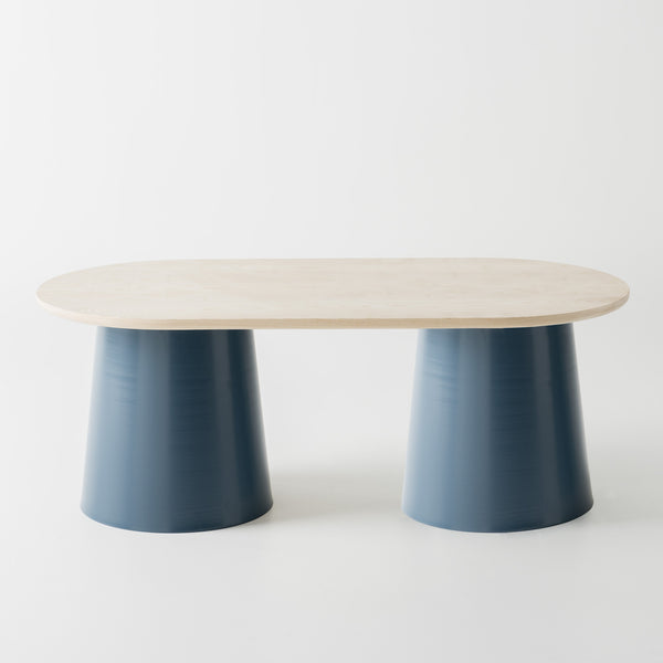 Double Thimble Table by Dowel Jones